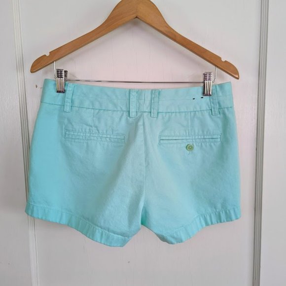 J. Crew Mint Green Chino Shorts - Size 4 - Picture 3 of 9